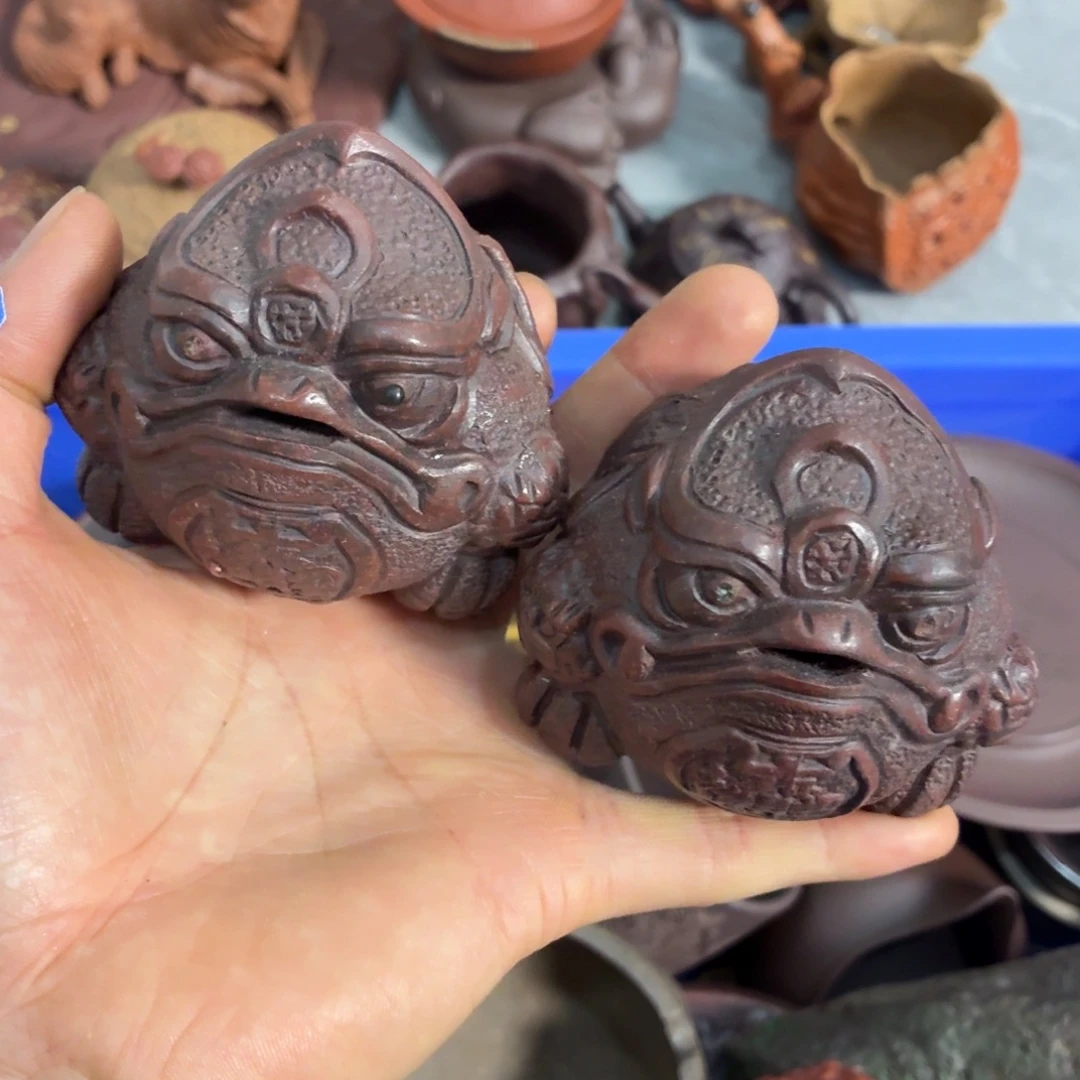 紫砂茶杯瑕疵不退不换介意勿拍