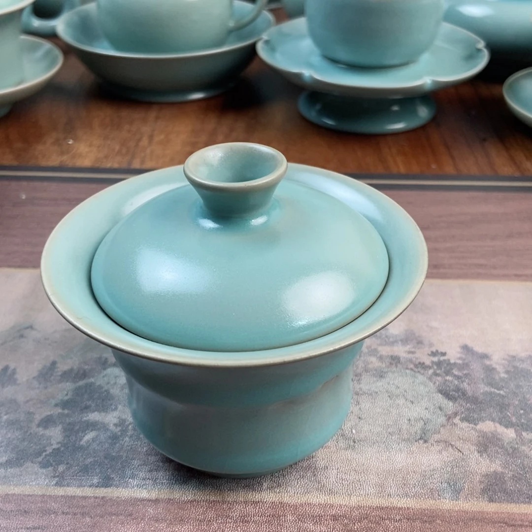 摆件原产地原矿汝瓷～茶器