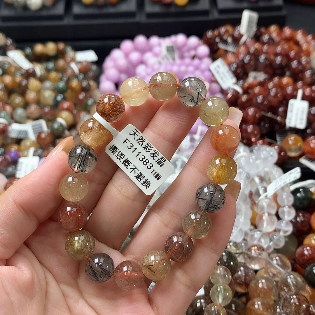 未镶嵌手链水晶，