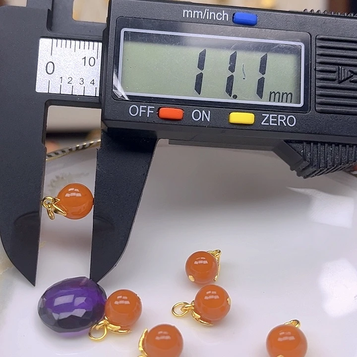 银S925镶嵌颈饰紫晶紫晶925镶嵌159