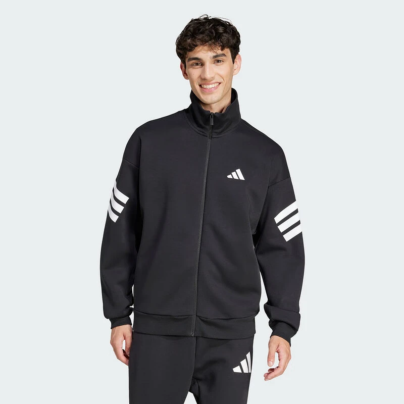 ADIDAS(阿迪)2025春男时尚潮流运动休闲针织夹克 JD4885