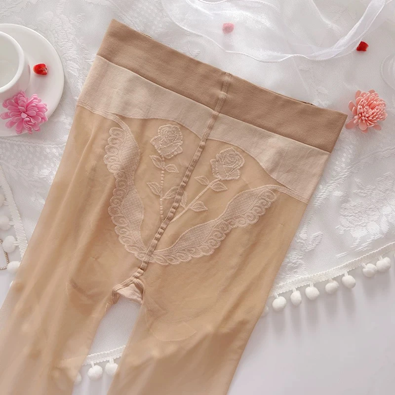 新款蝴蝶丝袜女夏季超薄防勾丝光腿神器收腹提臀透气舒适隐形美腿