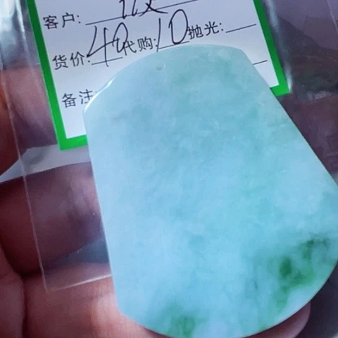 欣***嘟翡翠未镶嵌颈饰缅甸