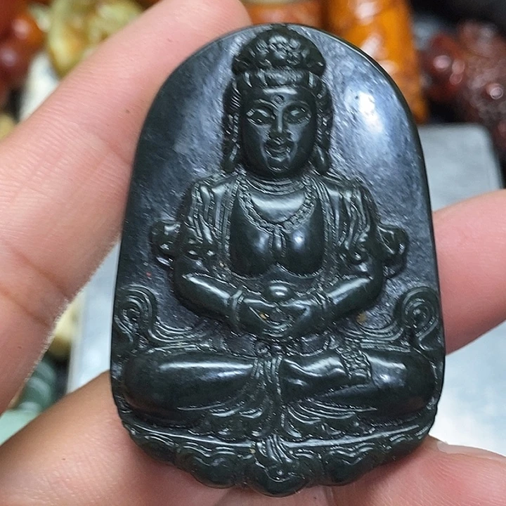 滴血莲花菩提吊坠