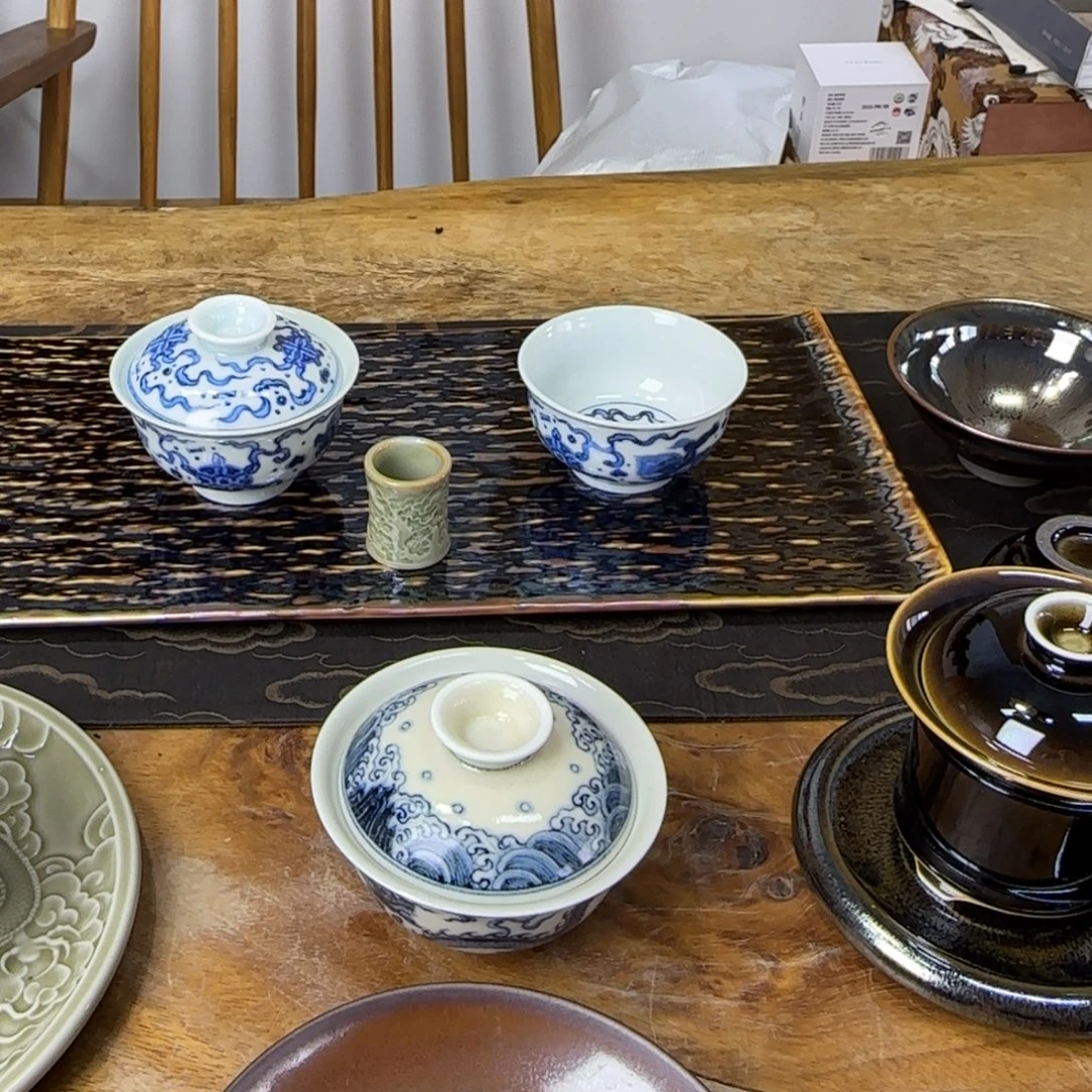 ****揪茶盏白丁瓷坊作品