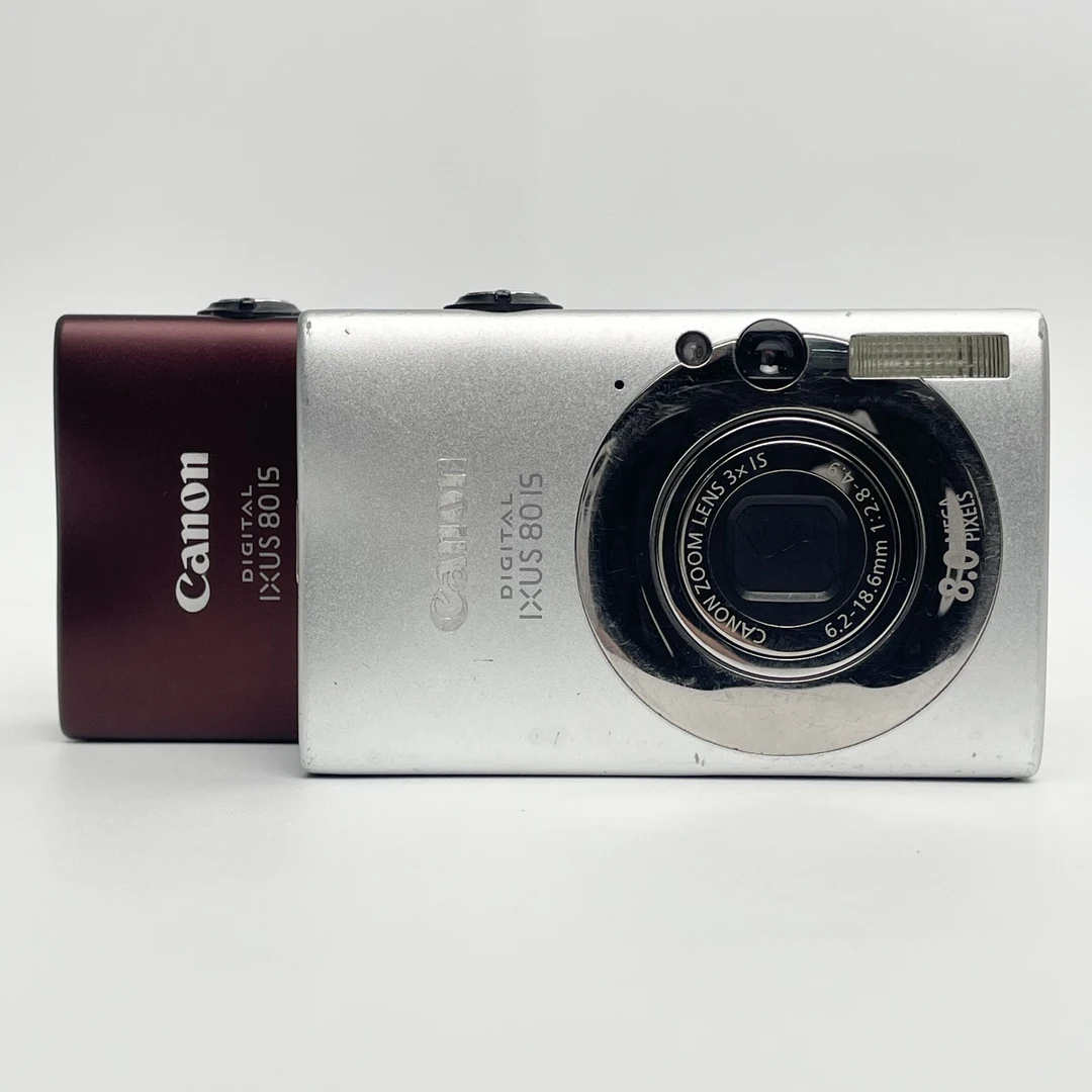 95新 Canon/佳能 ixus80冷白皮氛围800万像素3倍变焦复古ccd