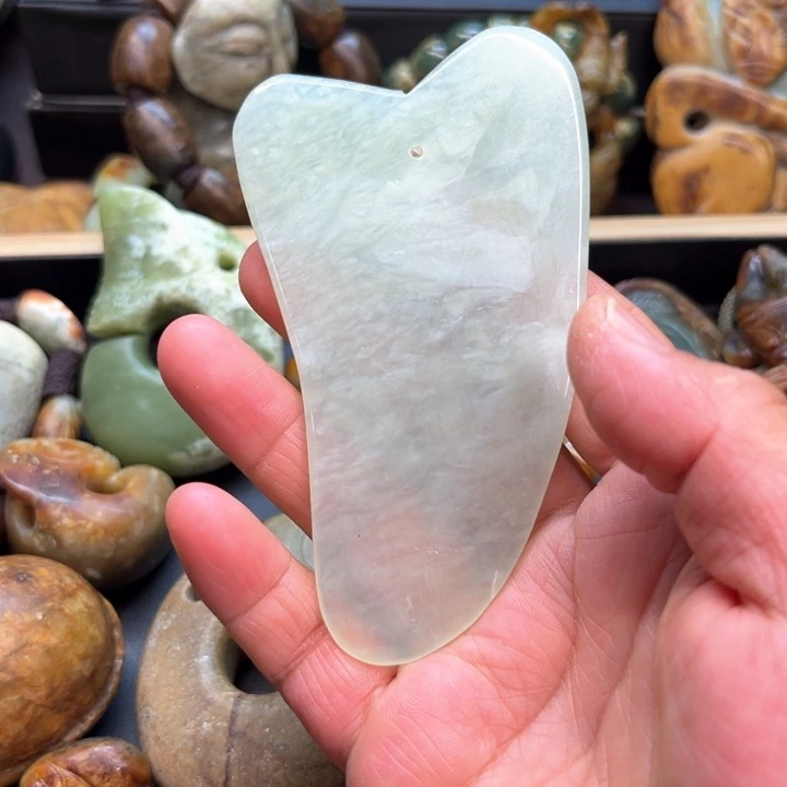 岫岩河磨玉（透闪石质玉）未镶嵌挂件