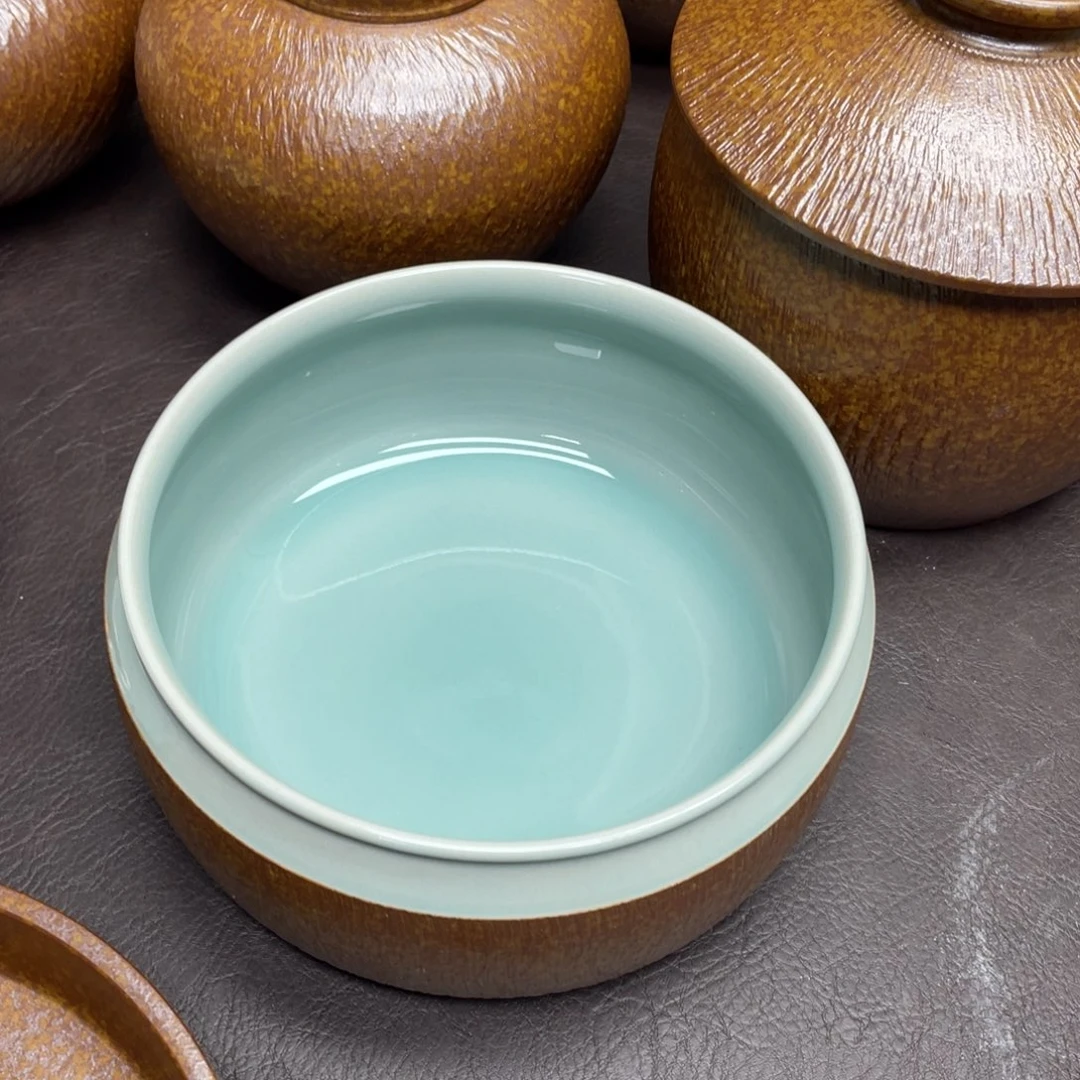 在**佑福利青瓷茶具杯子