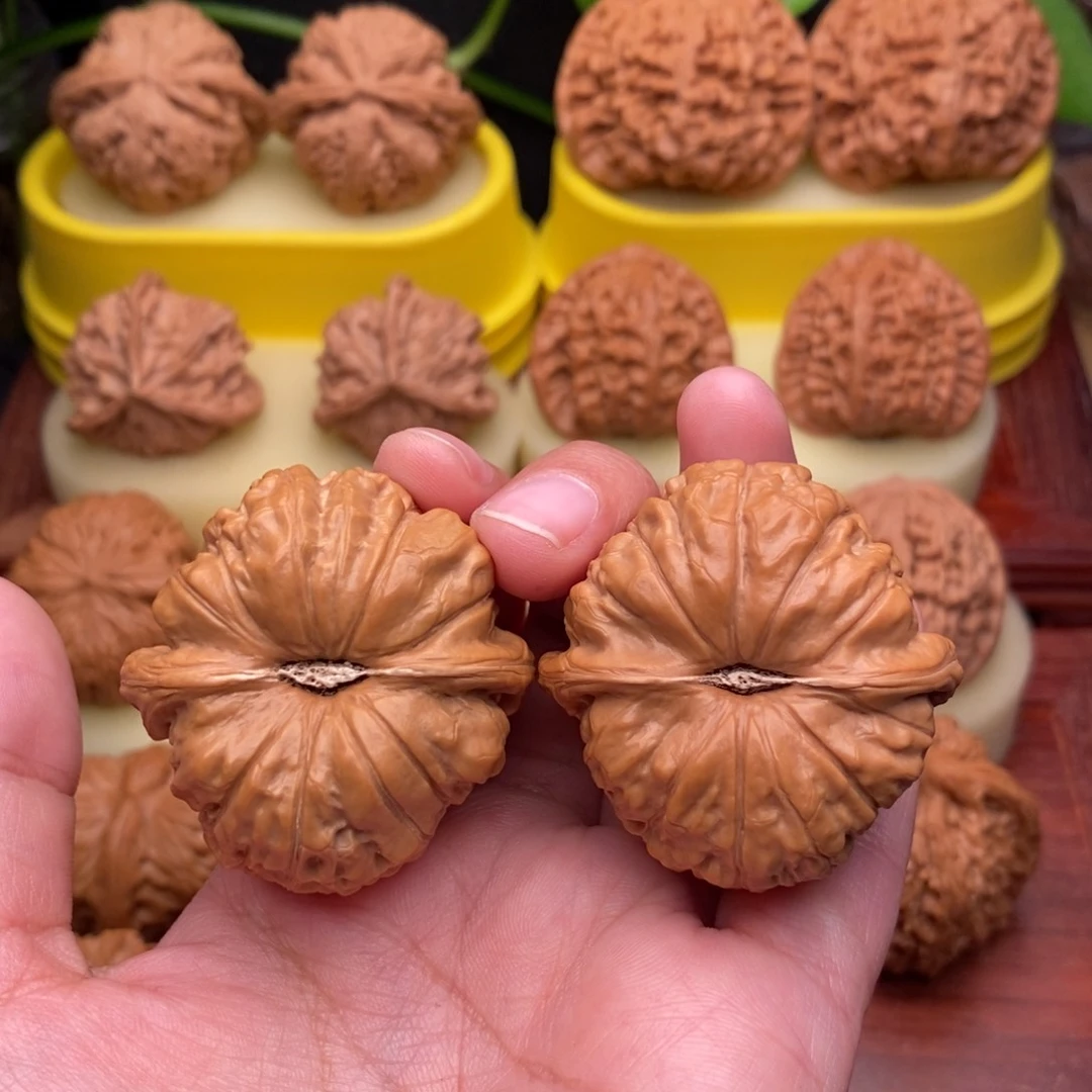 把件文玩核桃41“红皮”大南瓜