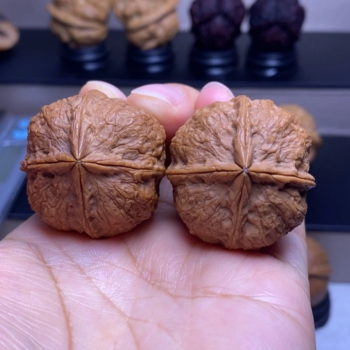 把件文玩核桃玉玺四楞30