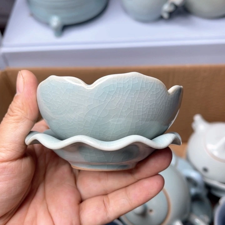 *****汝州原矿原釉微瑕茶漏
