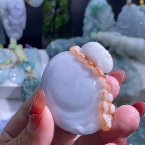 【闪购商品】颈饰未镶嵌翡翠达摩