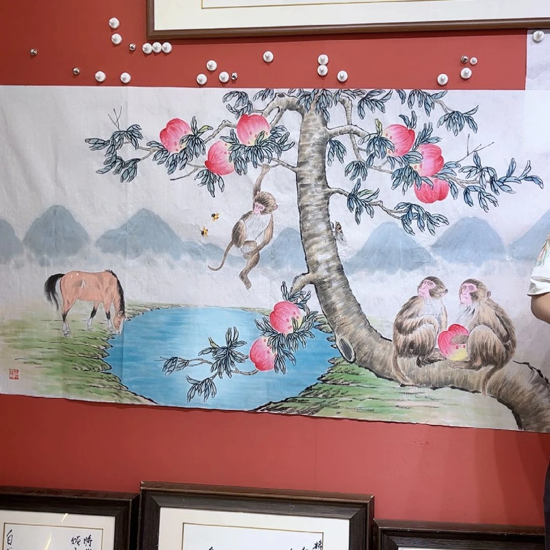 国画用****1冯伟老师作品朵