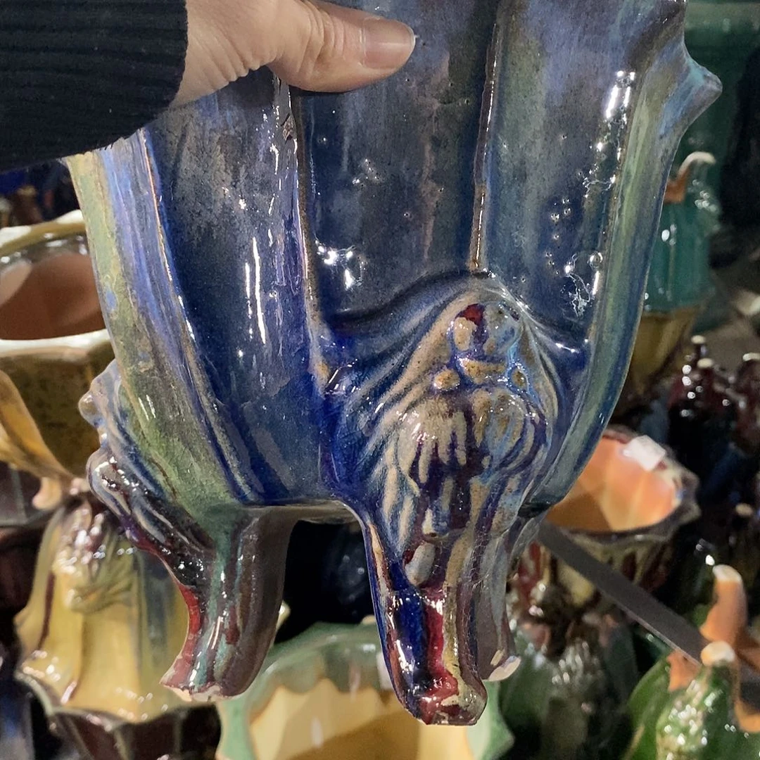 时***…彩名窑龙窑柴烧盆紫砂653。 瑕疵