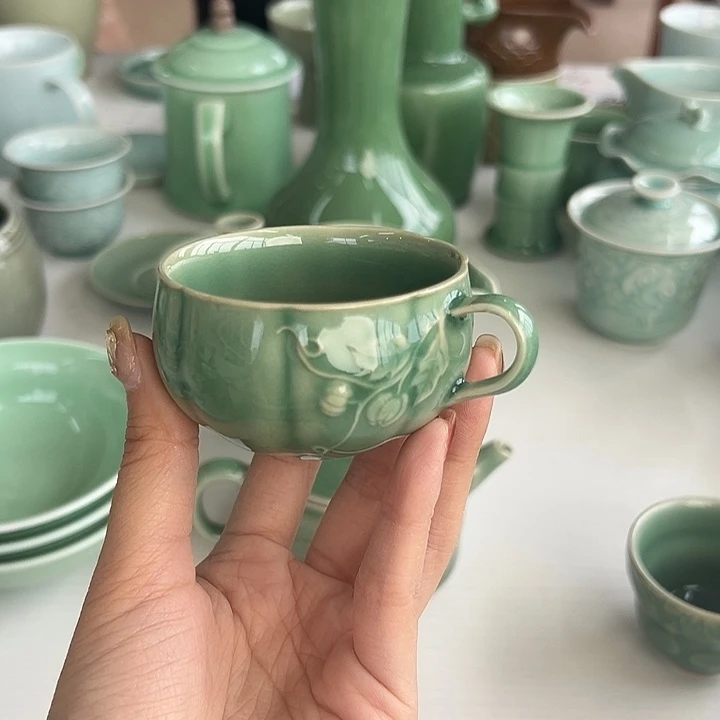 小米茶器龙泉青瓷