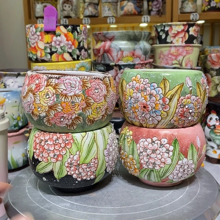 景德镇艺术手绘作品