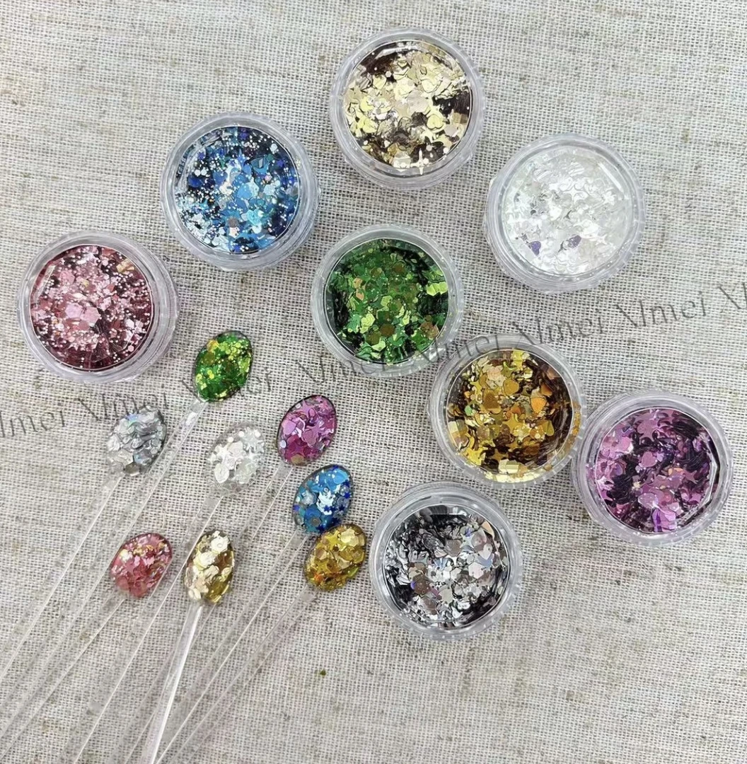 希妹 美甲 8色璀璨星河亮片
