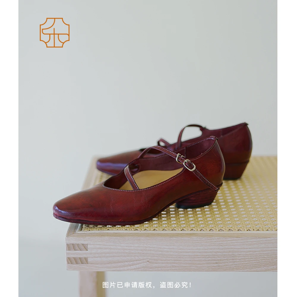 【LESIFAN】复古粗跟玛丽珍2839-213A