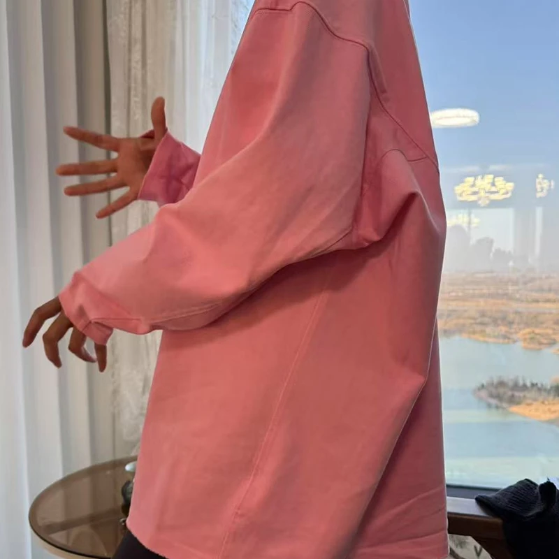 ZUOXIAOQI*春款龟背弯刀袖长袖T（衣长80/胸围160）