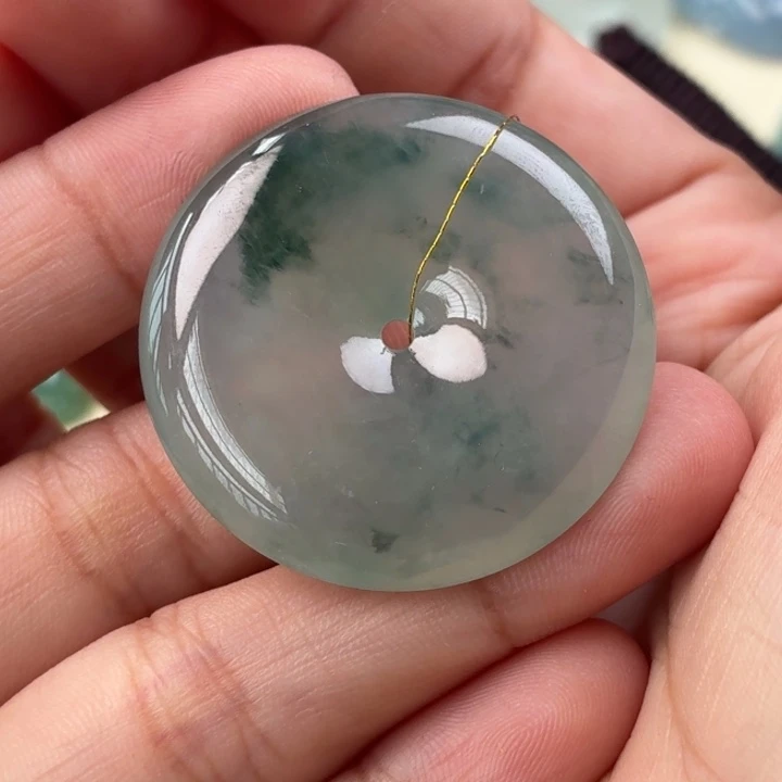 颈饰未镶嵌翡翠天然翡翠a货