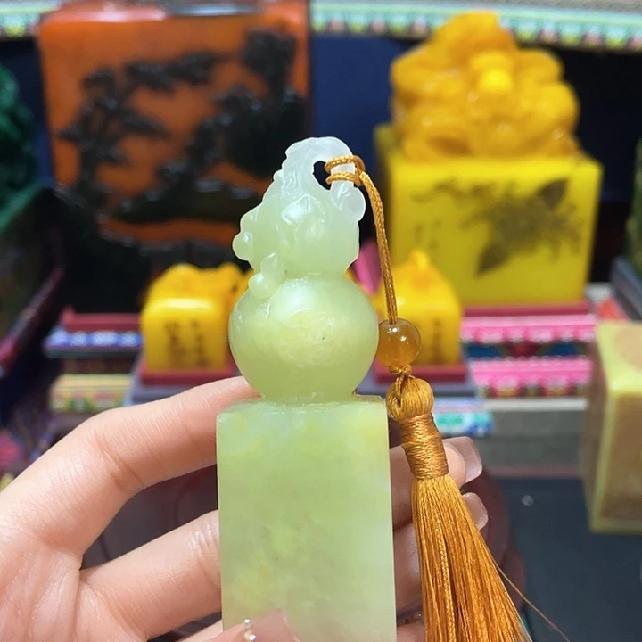 寿山石印石篆刻印章引首章闲章姓名章生日礼物