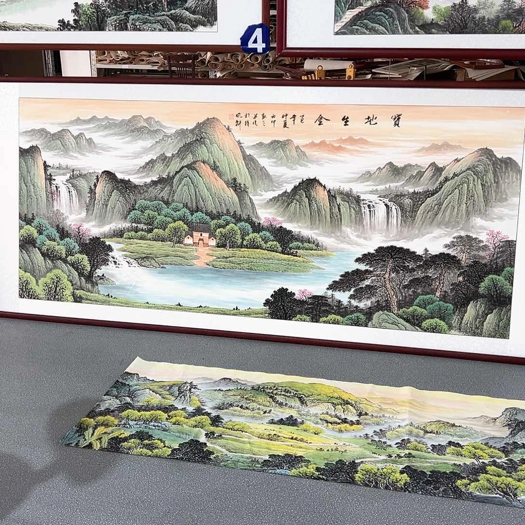 M***鸣国画手绘保证假一罚万