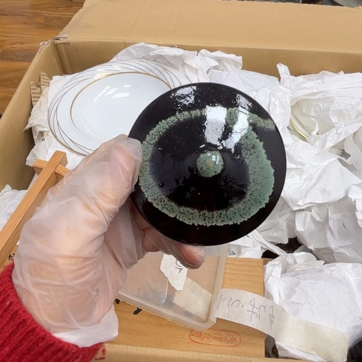 *****瓷片呀工艺品摆件瓷器摆件正能量