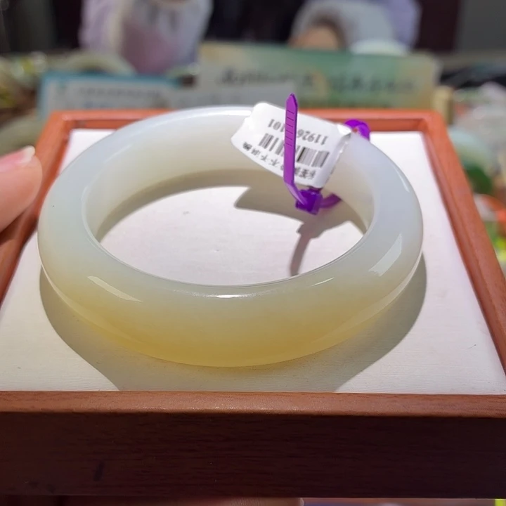 和田玉未镶嵌手镯49.54.55