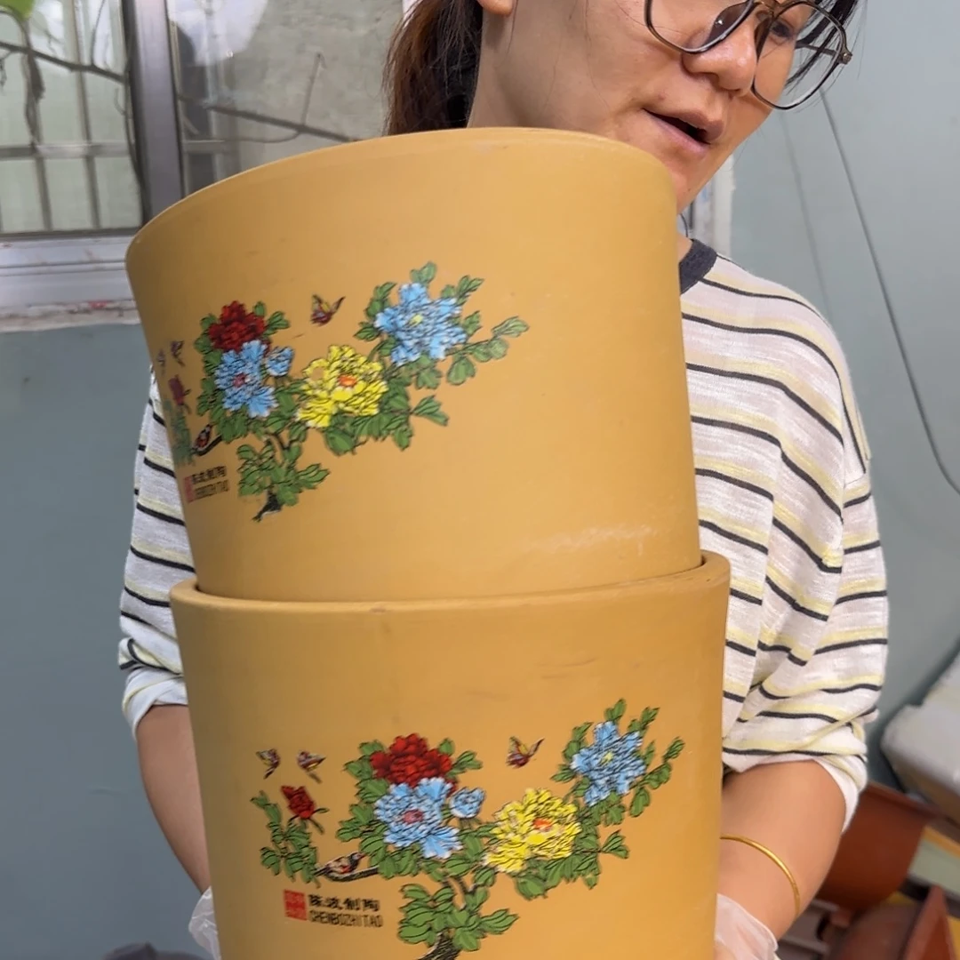 紫砂花盆紫砂口径20