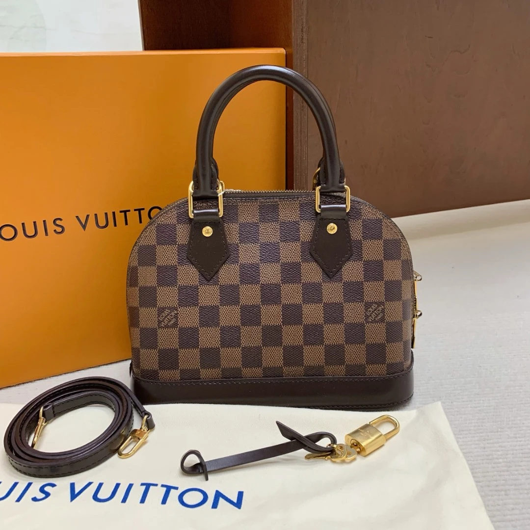 95新 LouisVuitton/路易威登 【98新】lv alma bb经典在售行情8k