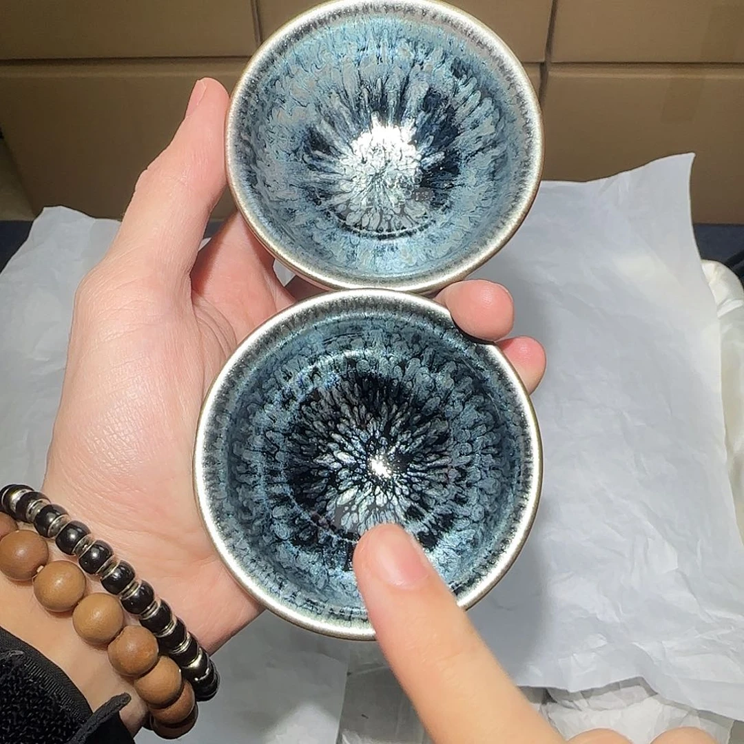 茶盏微瑕建盏，介意勿拍