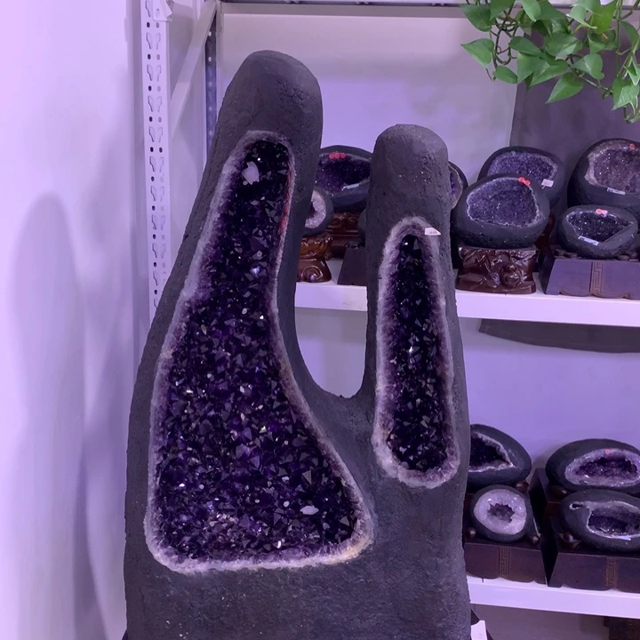 未镶嵌紫晶大型摆件（非配饰）