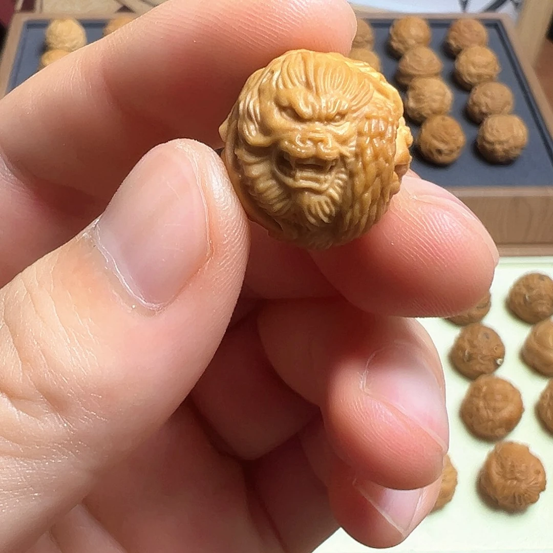 猴头核桃吊坠狮驼岭尺寸18➕