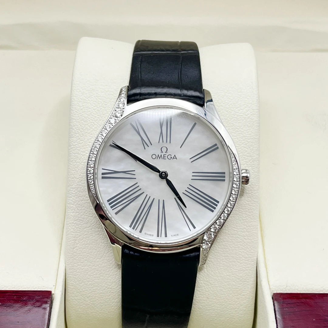 95新 Omega/欧米茄 碟飞系列/表径36mm/石英/原钻