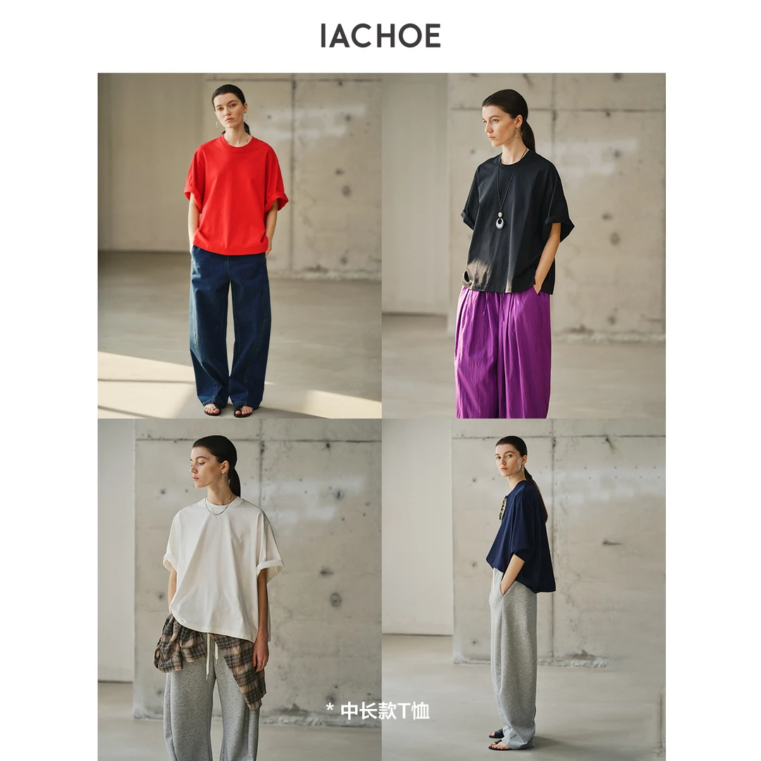 IACHOE四色短版T恤3631501011