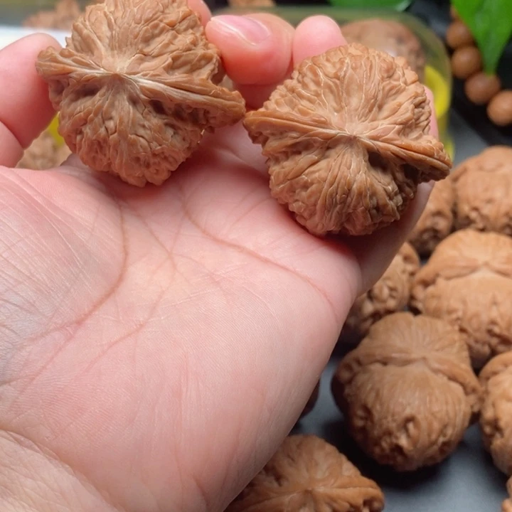 把件文玩核桃寒*纪磨盘