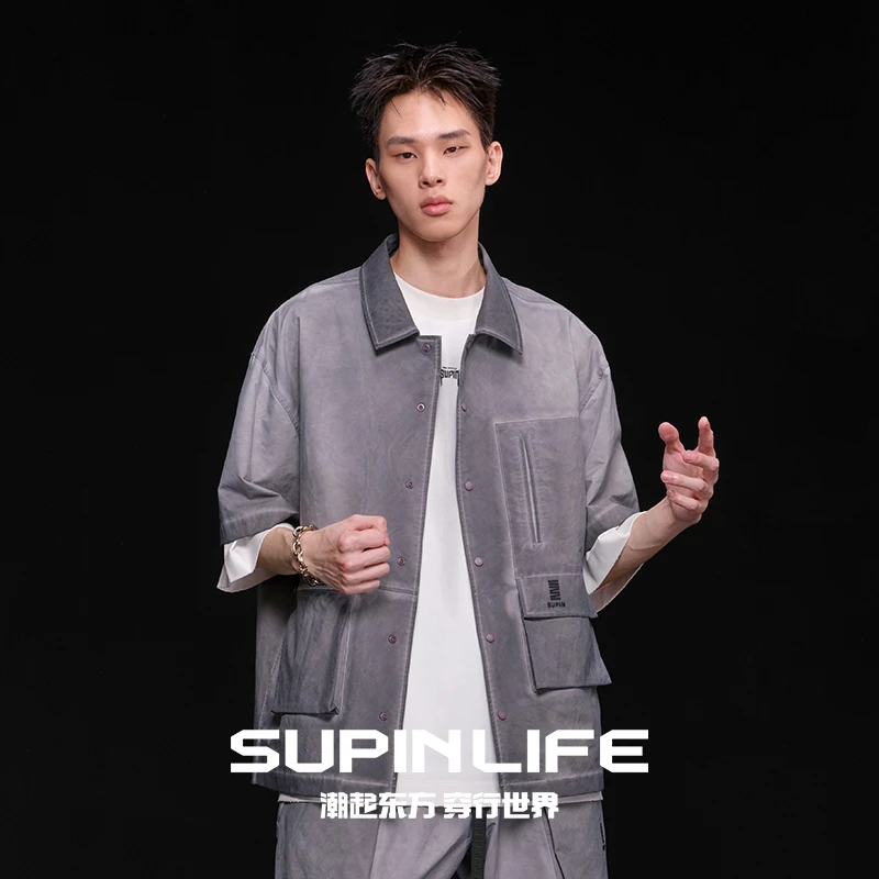 【SUPIN LIFE】25年夏季新款衬衫SPACS523135AM