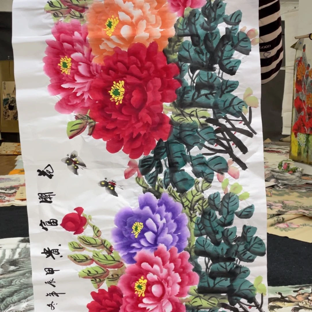 国画国画作品画心画画一张