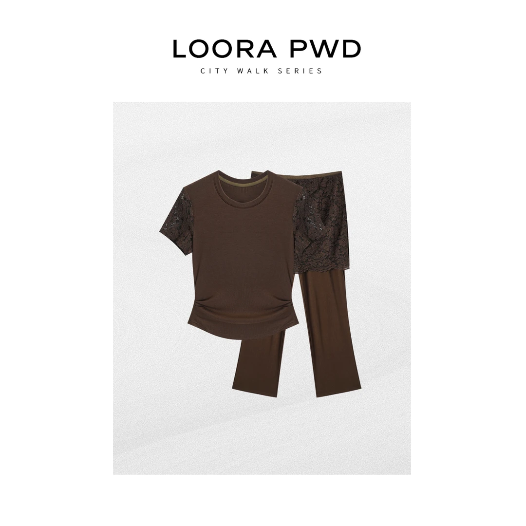 LOORAPWD/罗拉密码【天 丝】蕾丝提花套装25CJBD0124N