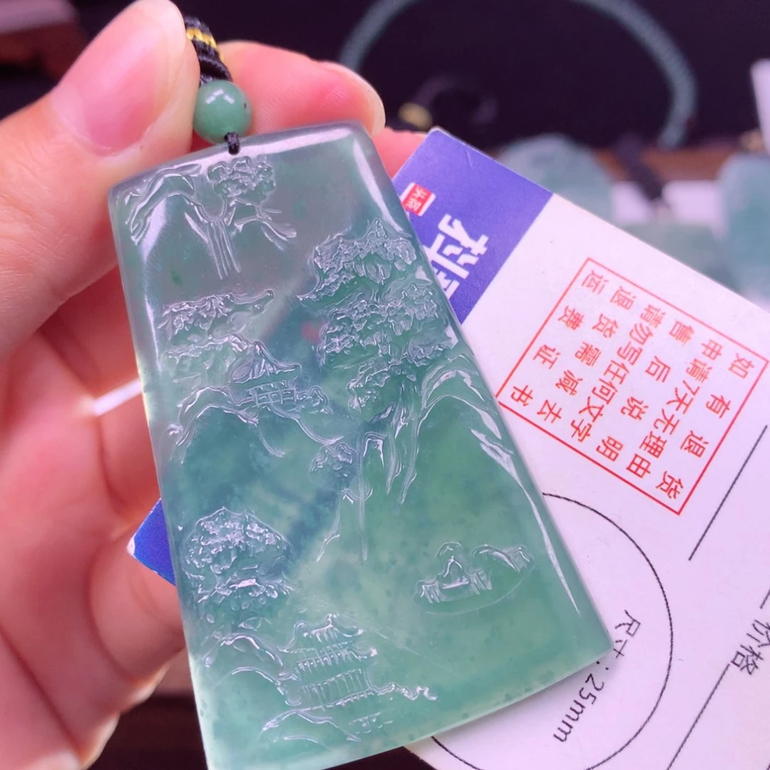 颈饰未镶嵌翡翠翡翠