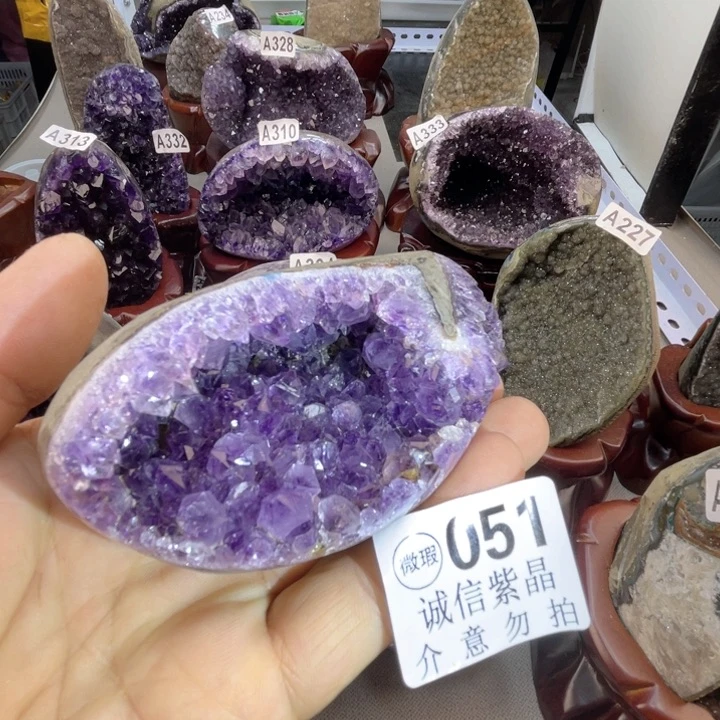 未镶嵌大型摆件（非配饰）紫晶