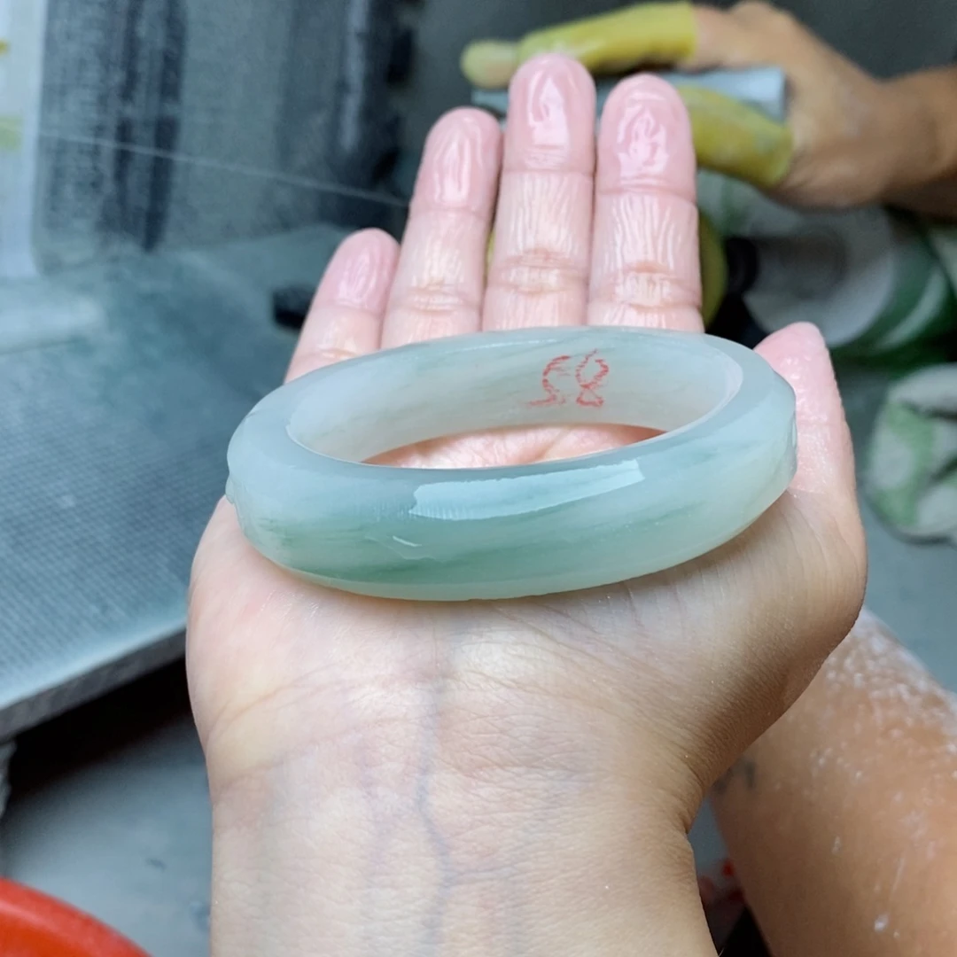 心***一石英质玉手镯未镶嵌定制