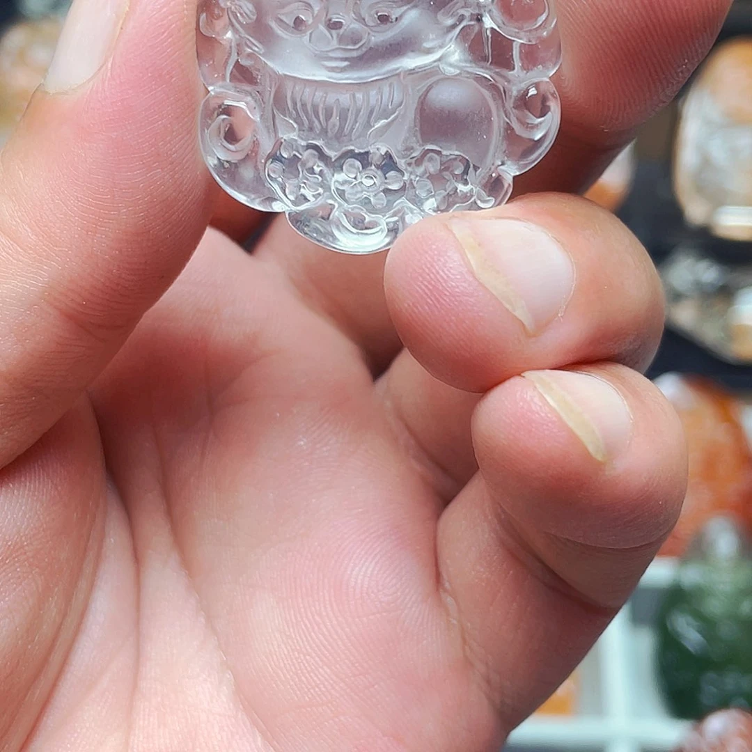 星***冉未镶嵌颈饰水晶吊坠吊坠项链