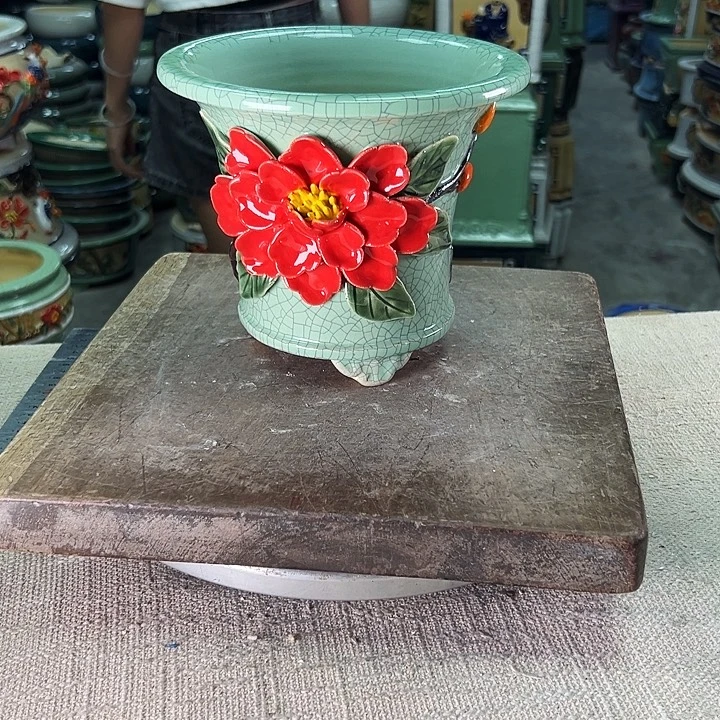 泳坤堂石湾盆陶瓷