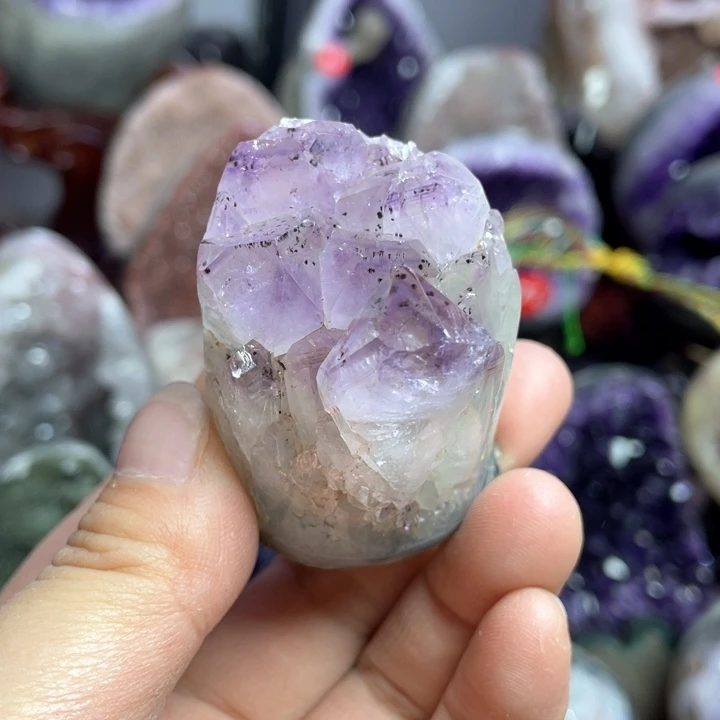 水晶摆件未镶嵌捡漏