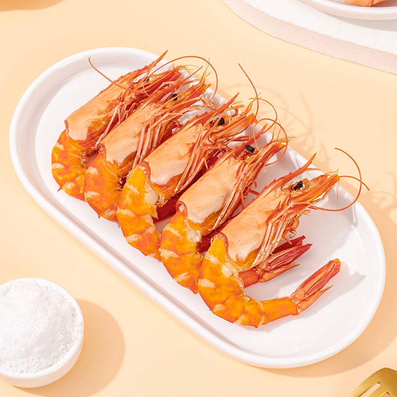 【特大款】福建漳浦软壳九节虾干即食大号烤虾淡干零食海味零食