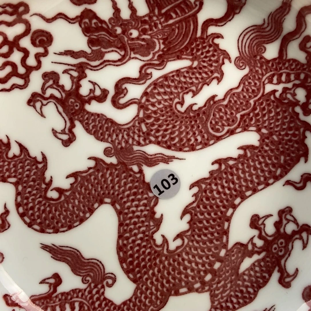 手绘现代茶具非古董