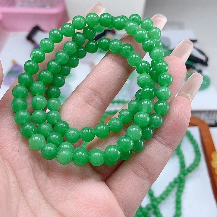 翡翠手链未镶嵌手链