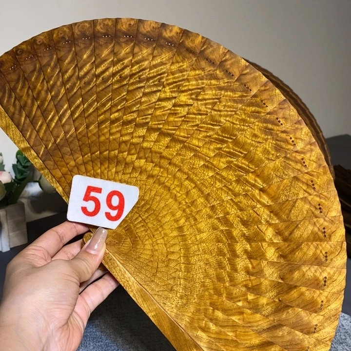金丝楠福金丝楠木扇子