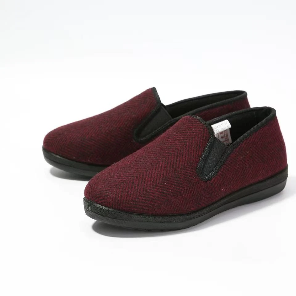 老美华女士冬季低帮保暖软底布鞋休闲风434201037